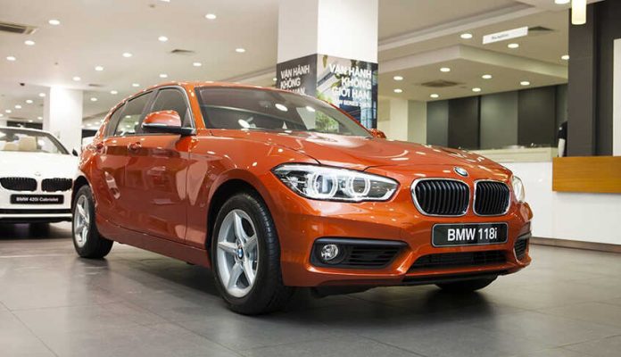 Giá xe BMW 118i mới nhất năm 2022.